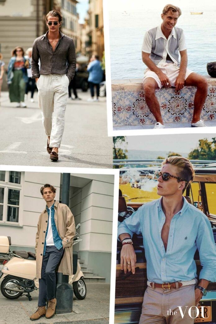 Men's styling guides casual old money style